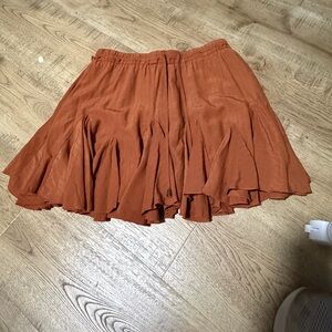 Entro Boho Western Women's Rust Skirt